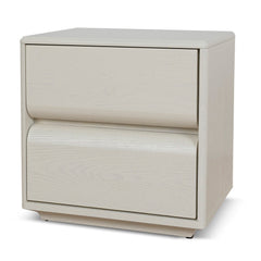 50CM Bedside Table | Ivory Oat | Myka Home