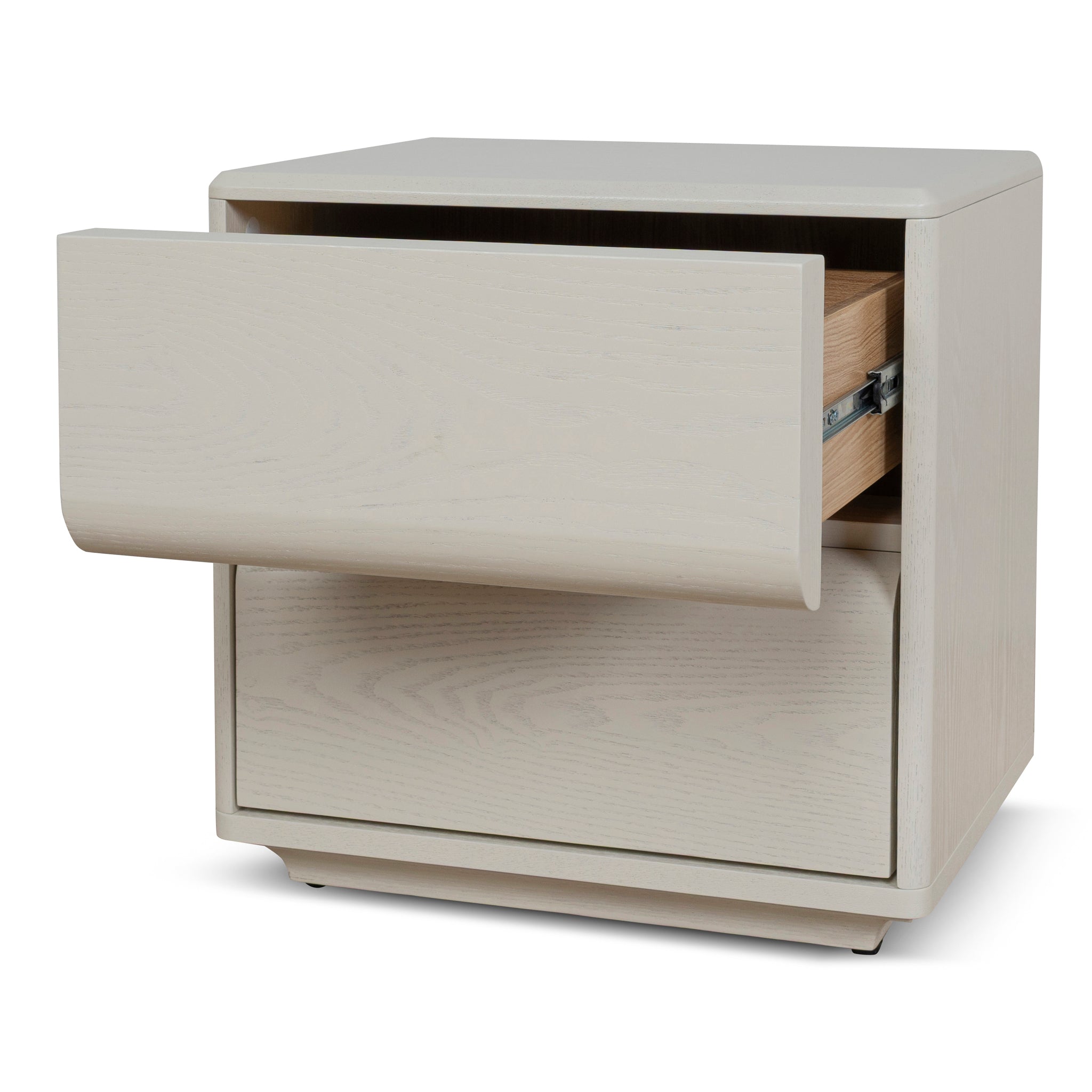 50CM Bedside Table | Ivory Oat | Myka Home