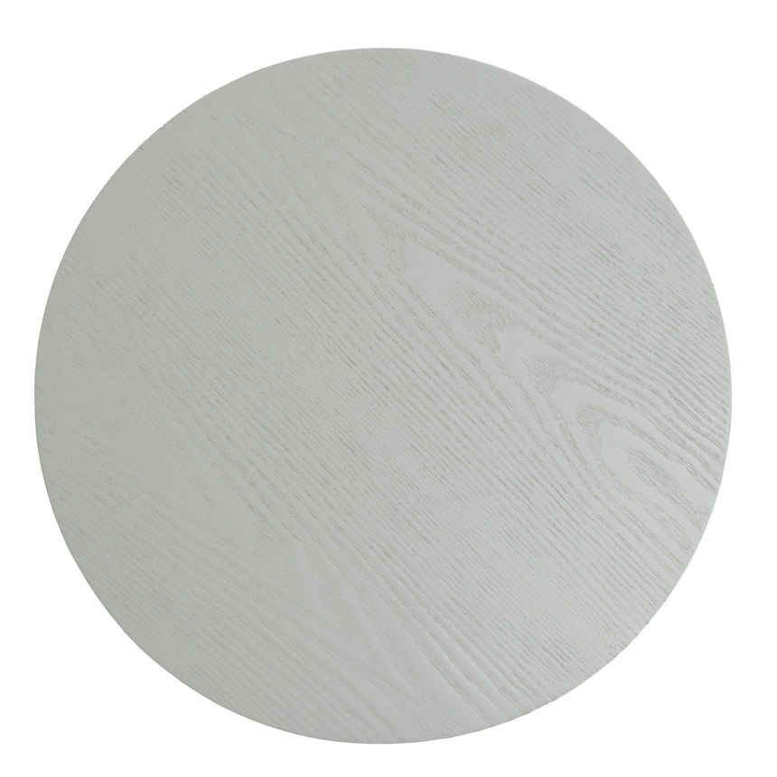 49.5cm Round Side Table | Light Grey | Myka Home - View 5