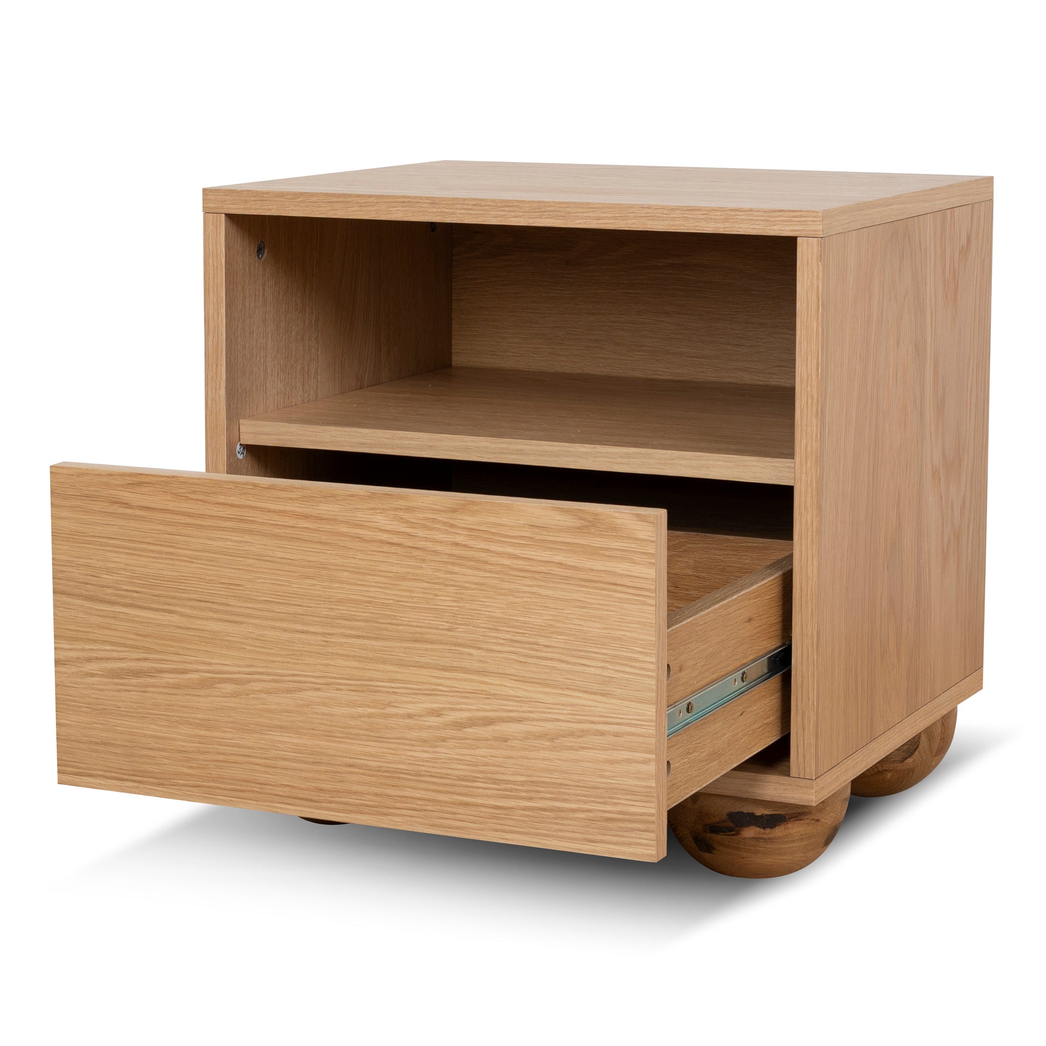 50CM Bedside Table | Natural | Myka Home