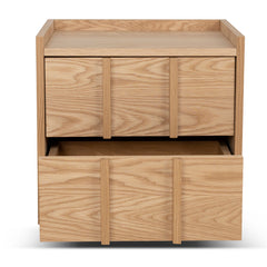 50cm Bedside Table | Natural | Myka Home