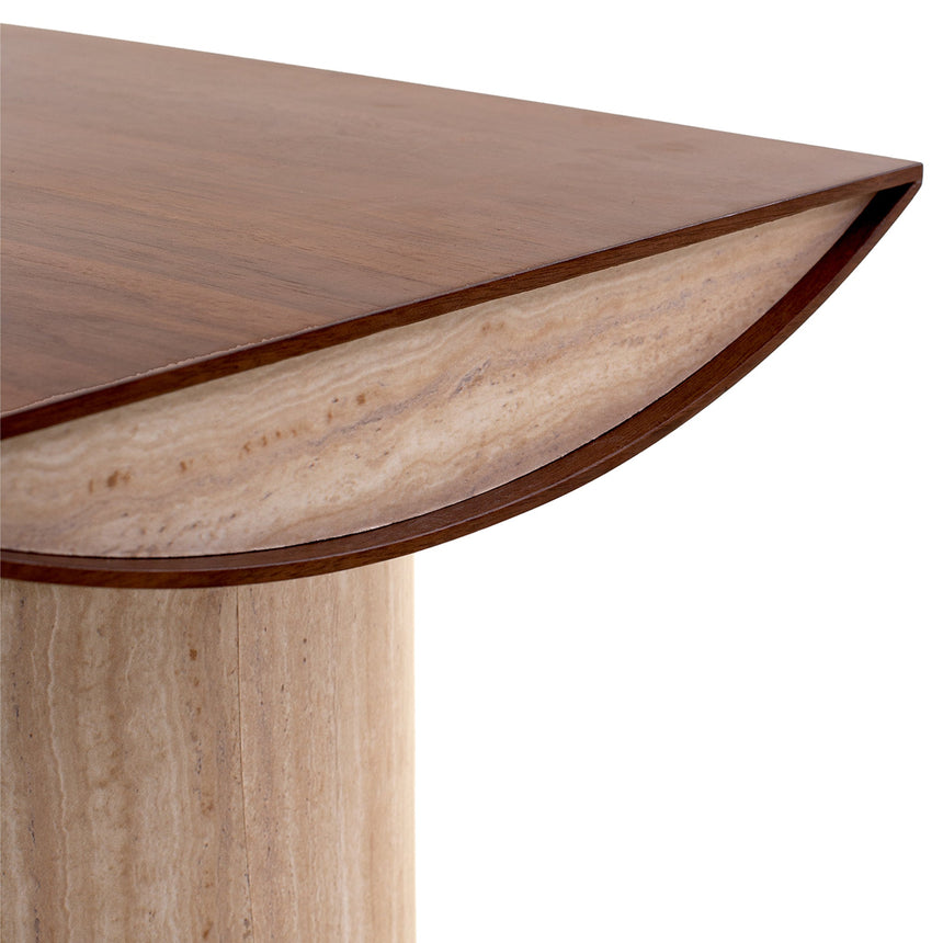 Side Table | Walnut | Myka Home - View 5