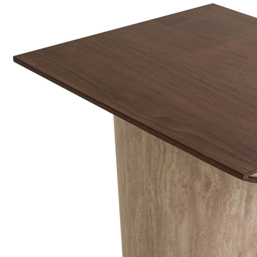 Side Table | Walnut | Myka Home - View 6