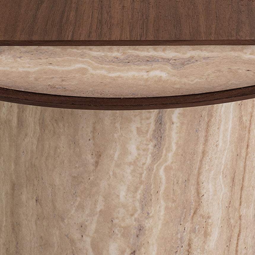 Side Table | Walnut | Myka Home - View 9