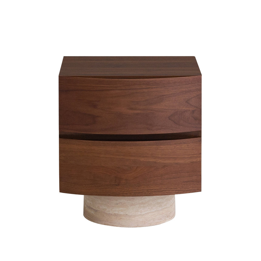 Bedside Table | Walnut | Myka Home - View 2