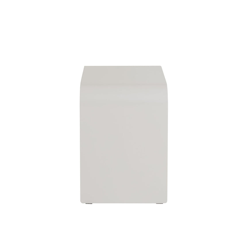Ex Display - CST10255-IG Bedside Table - Warm Grey - View 4