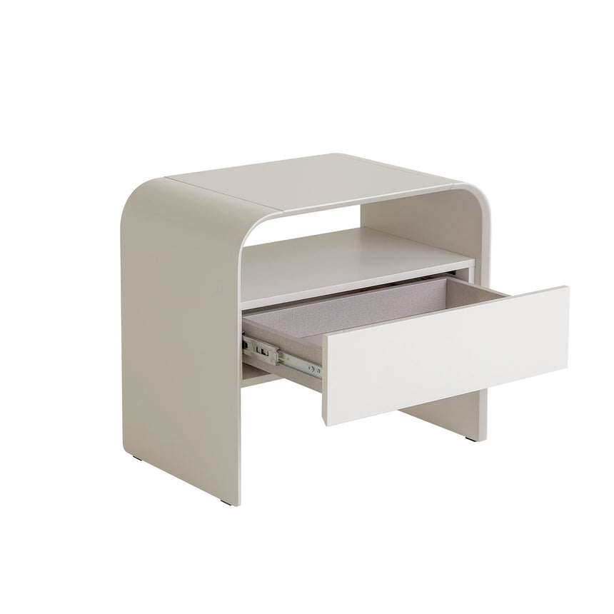 Ex Display - CST10255-IG Bedside Table - Warm Grey - View 5