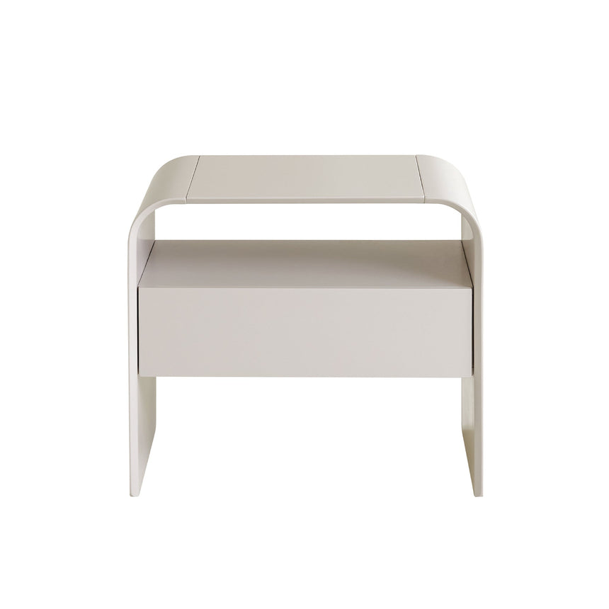 Ex Display - CST10255-IG Bedside Table - Warm Grey - View 2