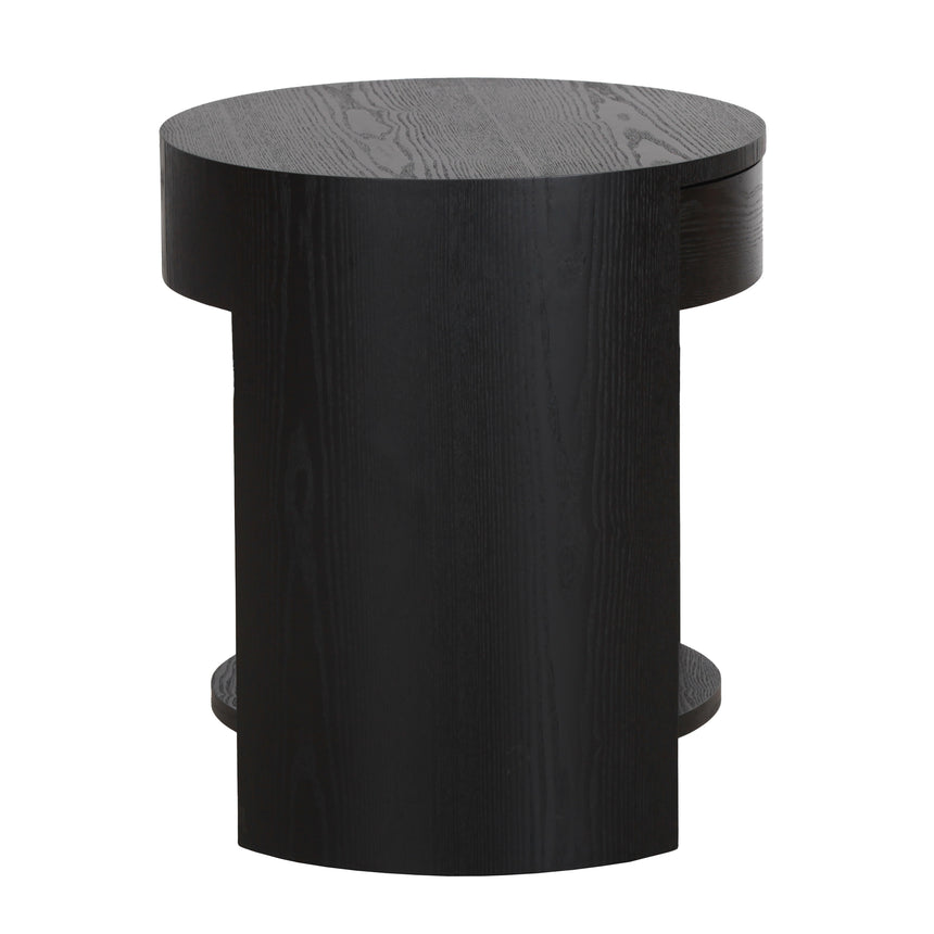 55cm Side Table | Full Black | Myka Home - View 4