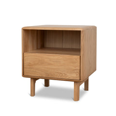 50cm Bedside Table | Natural | Myka Home