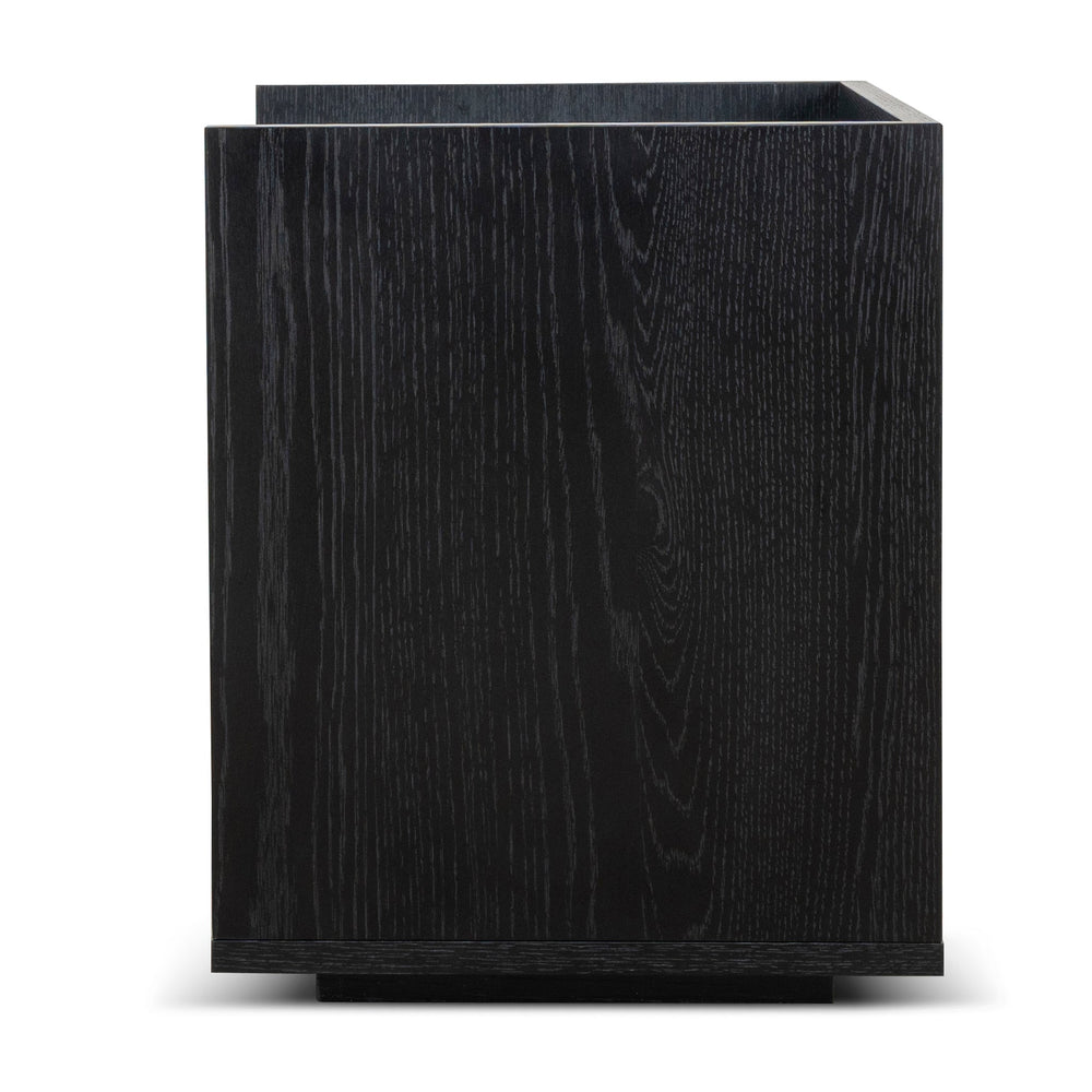 50cm Bedside Table | Black | Myka Home - View 5