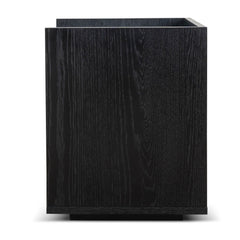 50cm Bedside Table | Black | Myka Home