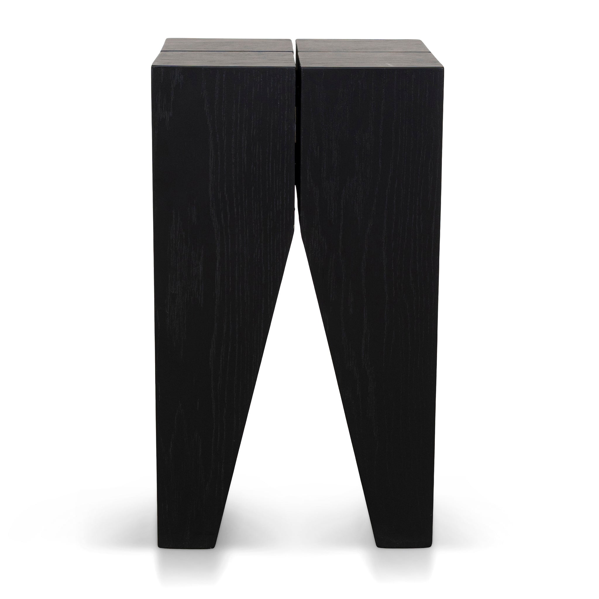 27CM Square Side Table | Full Black | Myka Home