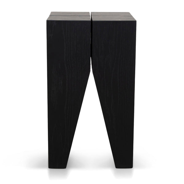 27CM Square Side Table | Full Black | Myka Home