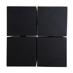27CM Square Side Table | Full Black | Myka Home