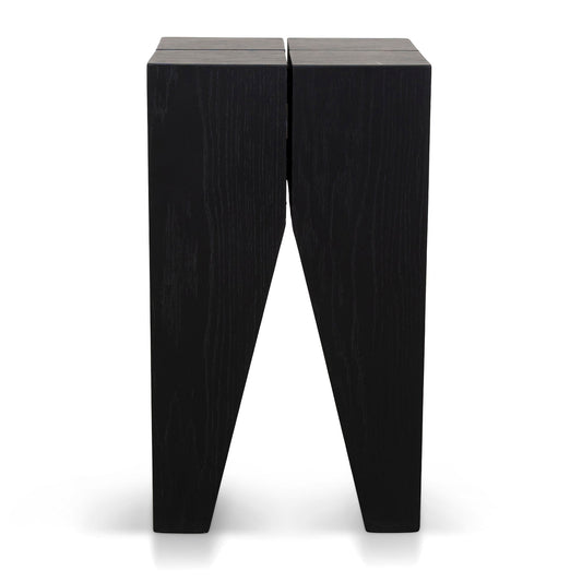 27CM Square Side Table | Full Black | Myka Home