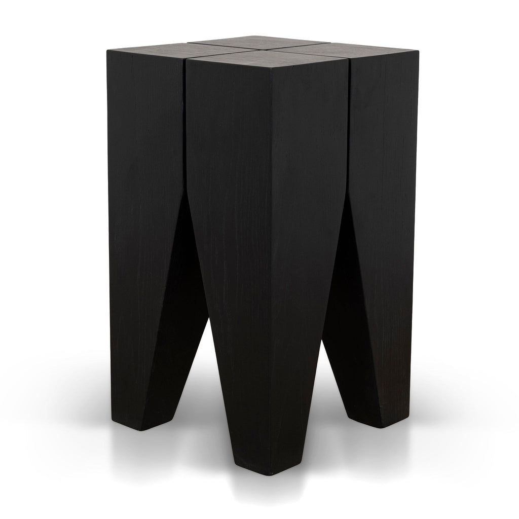 27CM Square Side Table | Full Black | Myka Home