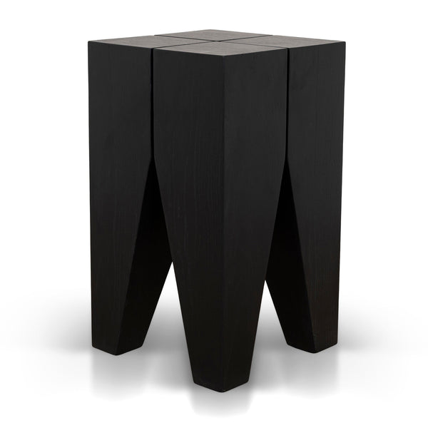 27CM Square Side Table | Full Black | Myka Home