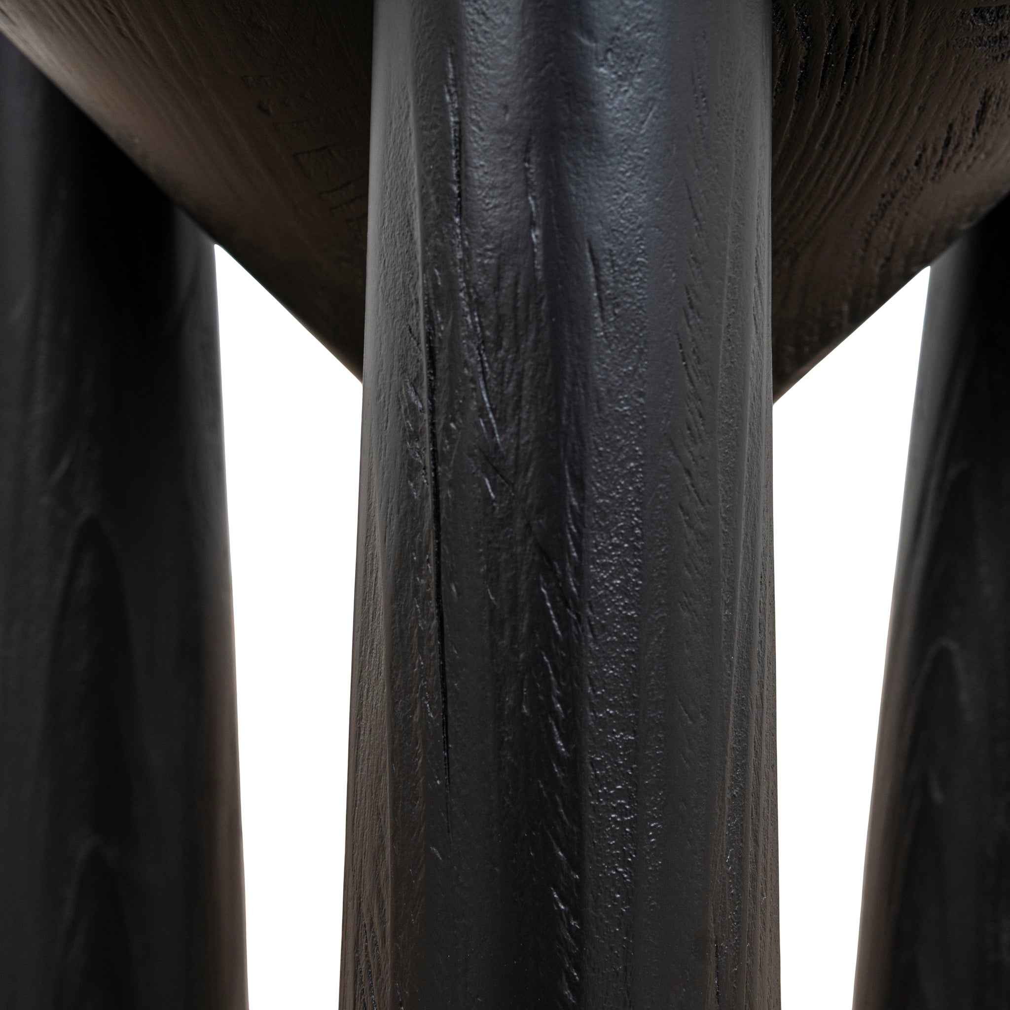 45CM Round Side Table | Full Black | Myka Home