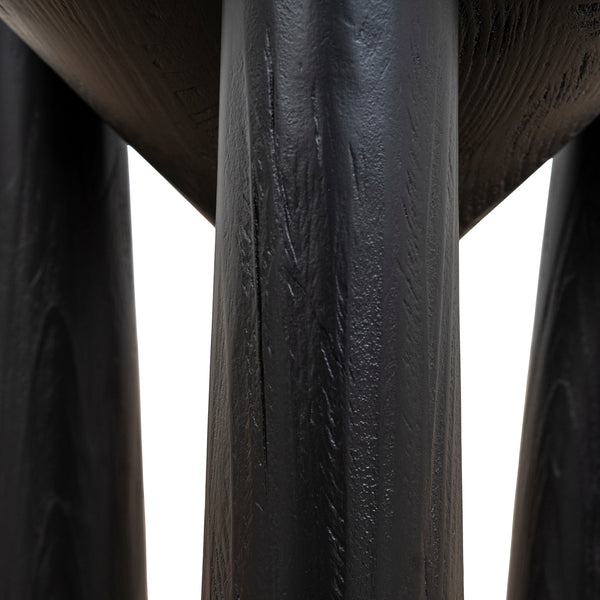 45CM Round Side Table | Full Black | Myka Home