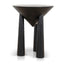 45CM Round Side Table | Full Black | Myka Home