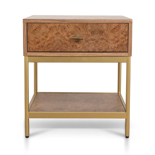 50CM Square Bedside Table | Natural | Myka Home