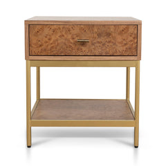 50CM Square Bedside Table | Natural | Myka Home