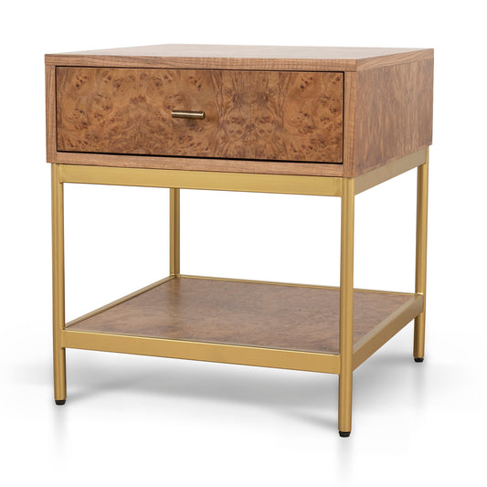 50CM Square Bedside Table | Natural | Myka Home