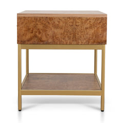 50CM Square Bedside Table | Natural | Myka Home