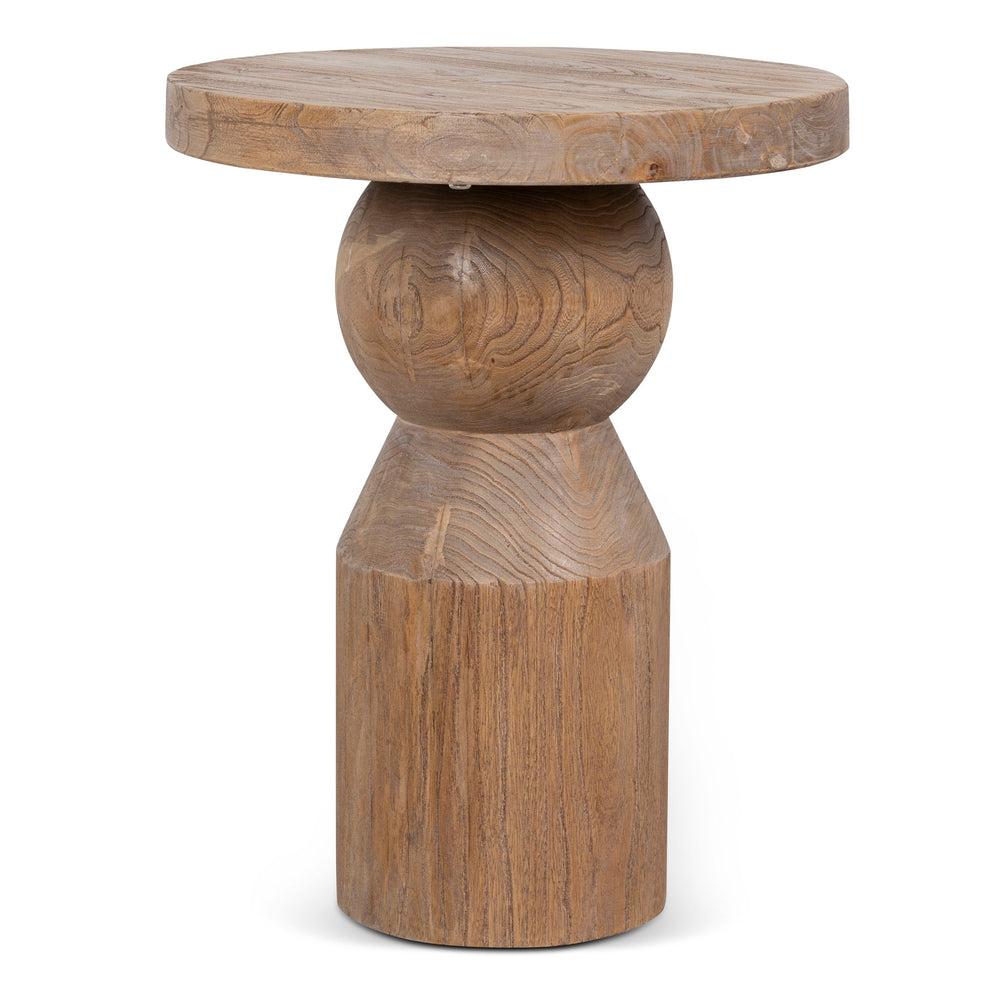 40cm Round Side Table | Natural | Myka Home