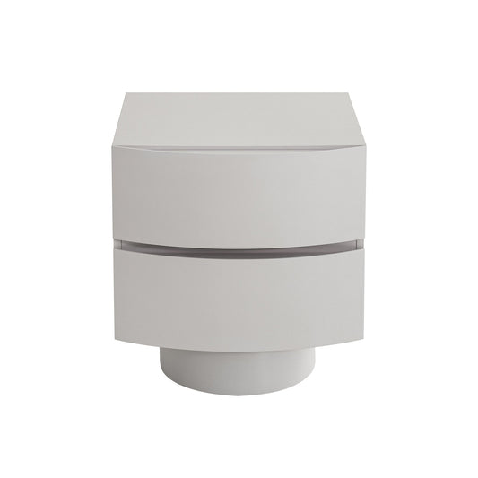 Bedside Table | Warm Grey | Myka Home