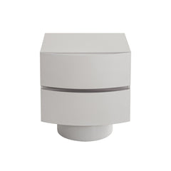 Bedside Table | Warm Grey | Myka Home