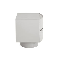 Bedside Table | Warm Grey | Myka Home