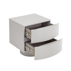 Bedside Table | Warm Grey | Myka Home