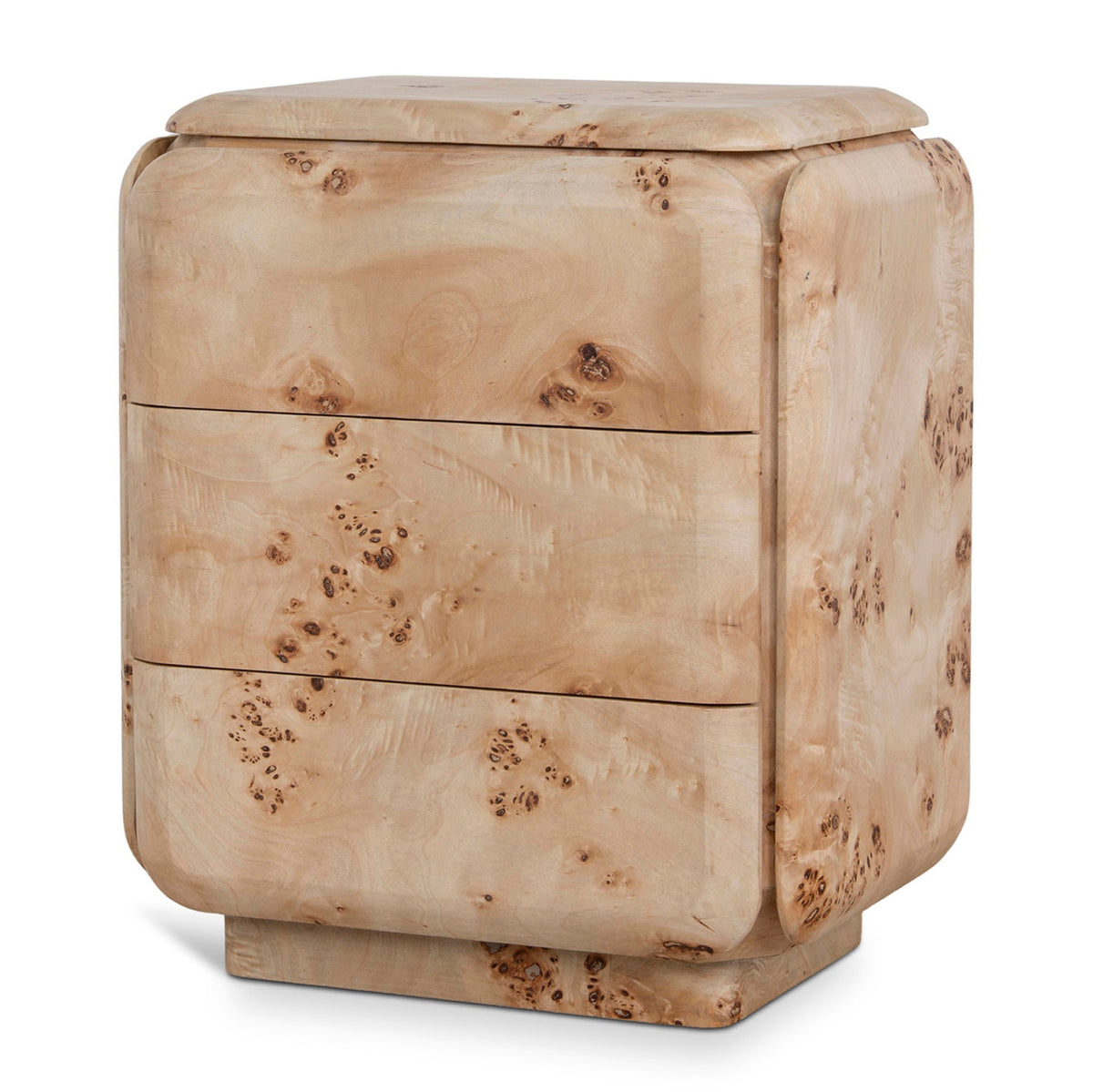 51cm Bedside Table | Aspen Burls | Myka Home