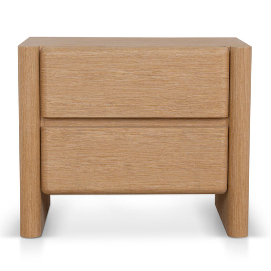 66.3cm Bedside Table | Natural | Myka Home