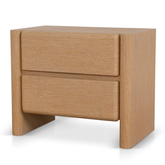 66.3cm Bedside Table | Natural | Myka Home