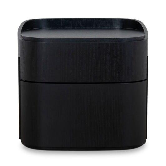 Bedside Table | Full Black | Myka Home