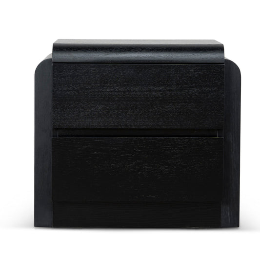 Bedside Table | Full Black | Myka Home
