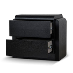 Bedside Table | Full Black | Myka Home