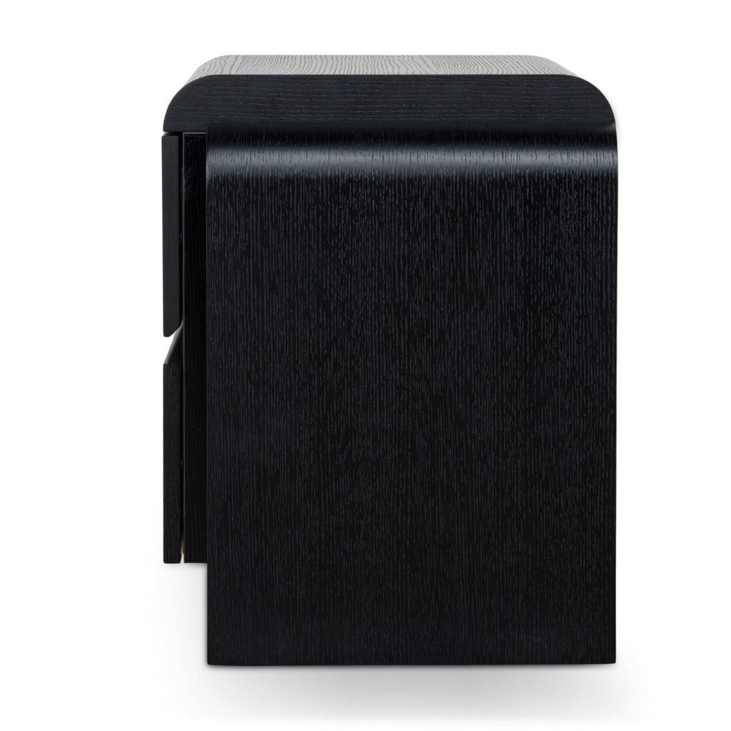 Bedside Table | Full Black | Myka Home - View 4