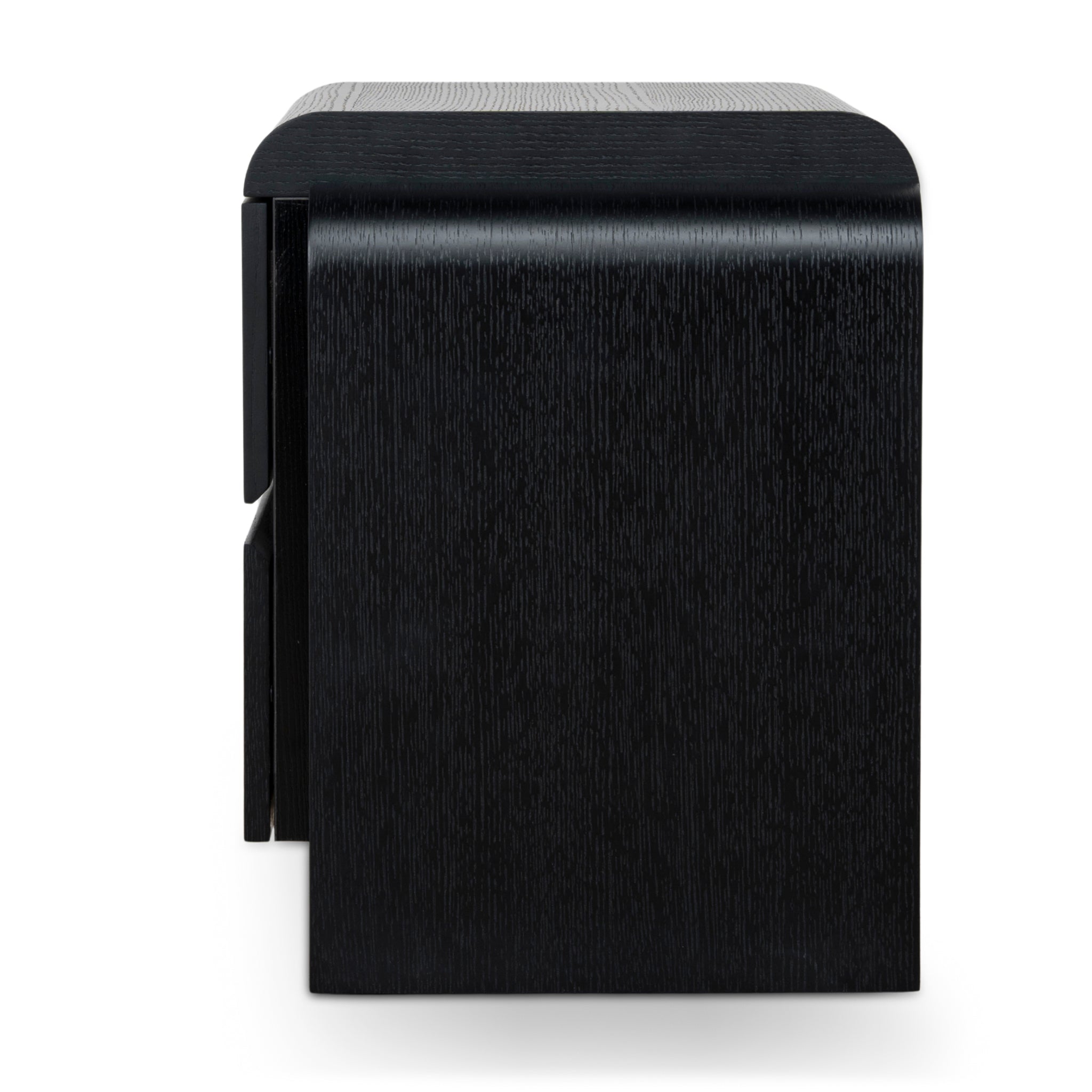 Bedside Table | Full Black | Myka Home - View 4