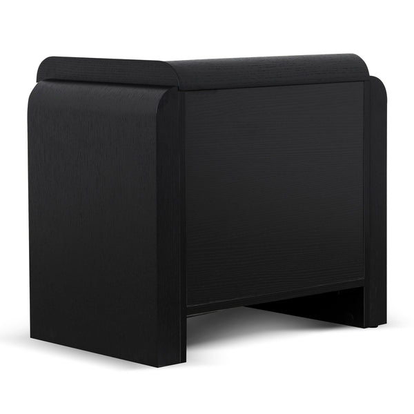 Bedside Table | Full Black | Myka Home - View 5