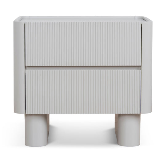 Bedside Table | Warm Grey | Myka Home
