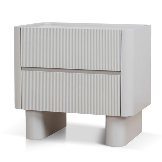 Bedside Table | Warm Grey | Myka Home