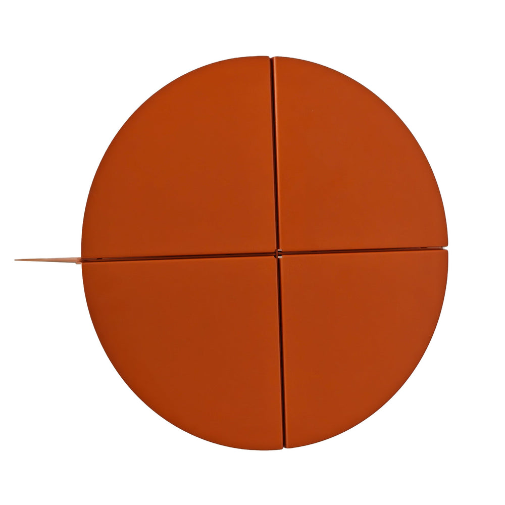 38cm Round Side Table | Terracotta | Myka Home - View 5