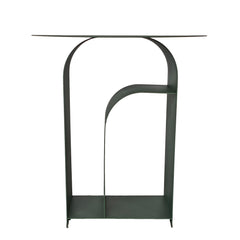38cm Round Side Table | Sage Green | Myka Home