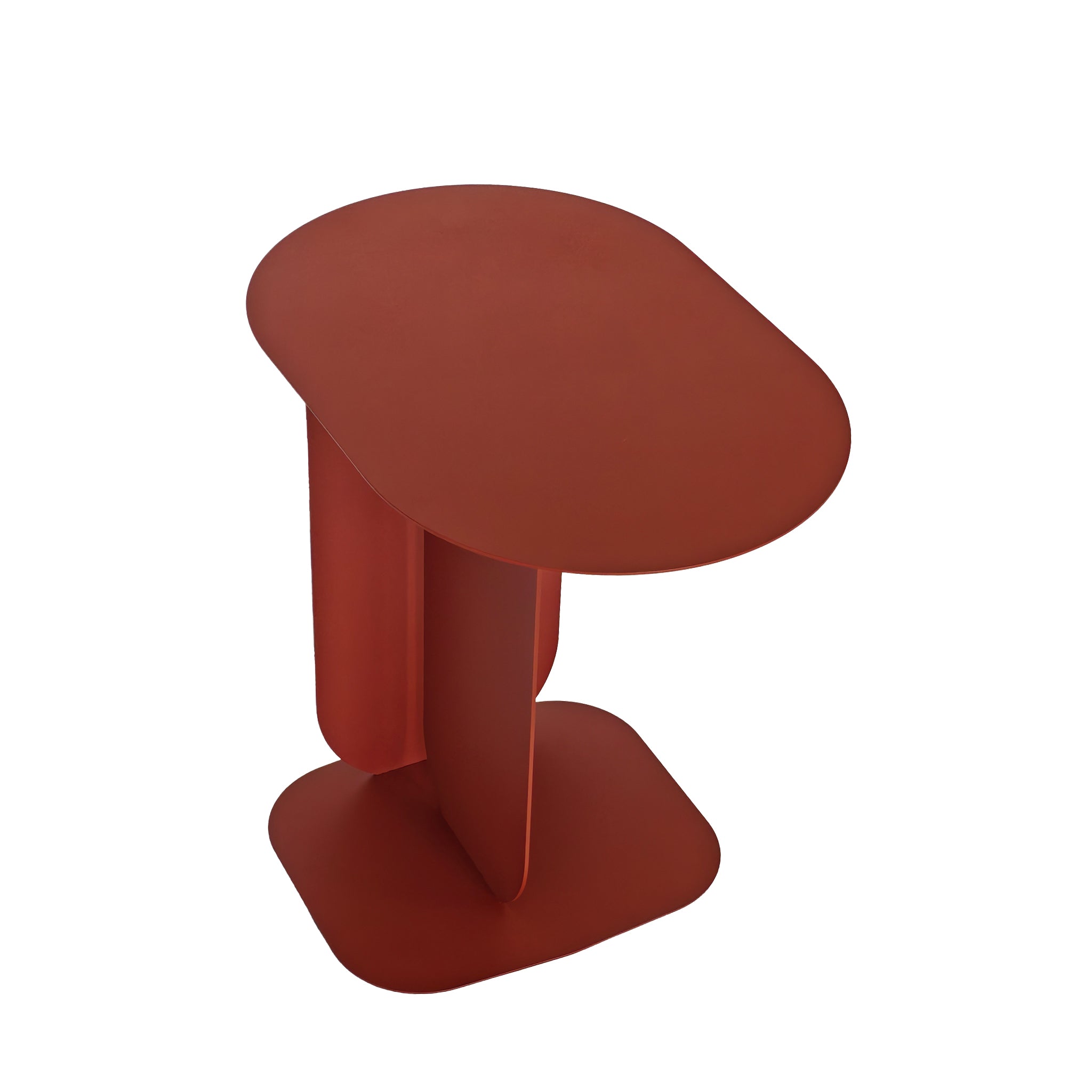 45CM Side Table | Burgundy Red | Myka Home