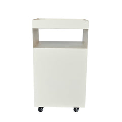 35CM Square Side Table | Ivory White | Myka Home
