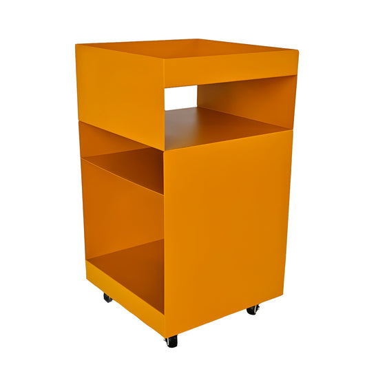 35CM Square Side Table | Sandy Mustard | Myka Home